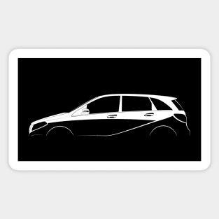 Mercedes-Benz B-Class (W246) Silhouette Sticker